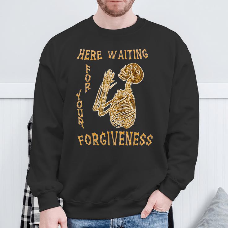 Skeletor Praying Sweatshirt Gifts for Old Men