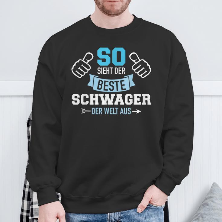 So Sieht Der Beste Schwager Der Welt Aus Sweatshirt Geschenke für alte Männer