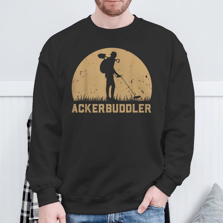 Sondelgänger Sondelgänger Sondeln Ackerbuddler Black Sweatshirt Geschenke für alte Männer