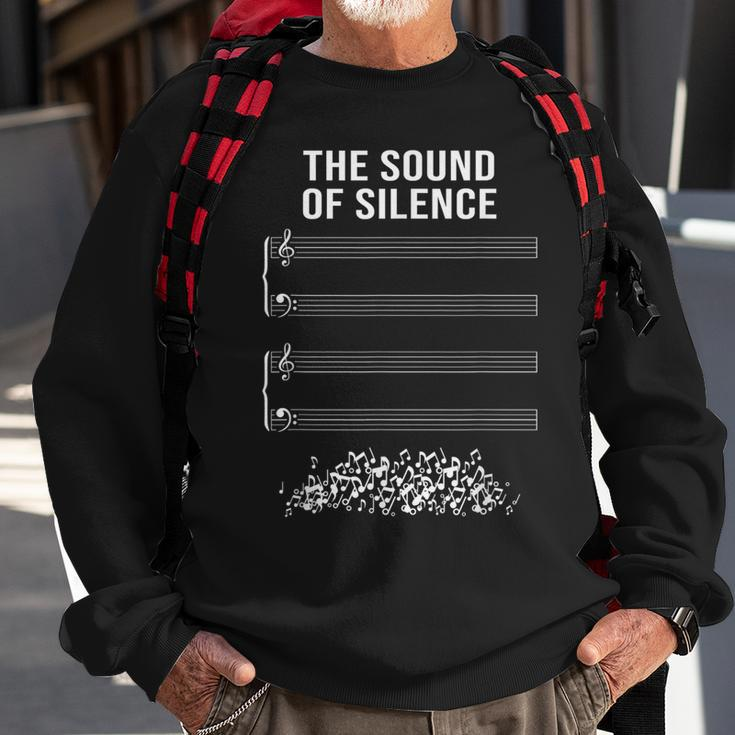 The Sound Of Silence I For Marching Band Or Orchestra Sweatshirt Gifts for Old Men