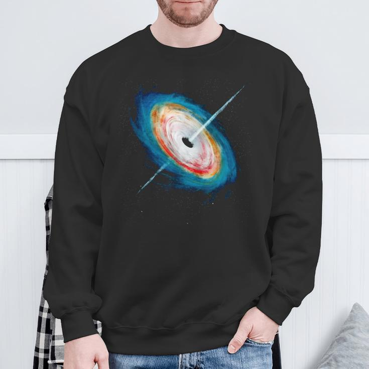 Space Black Hole Astronomy Astrophysicist Universe Sweatshirt Gifts for Old Men