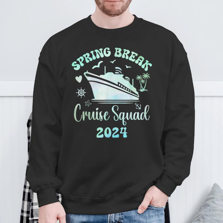 Spring Break Cruise Squad 2024 Trip Family Matching Vacation Sweatshirt Gifts for Old Men