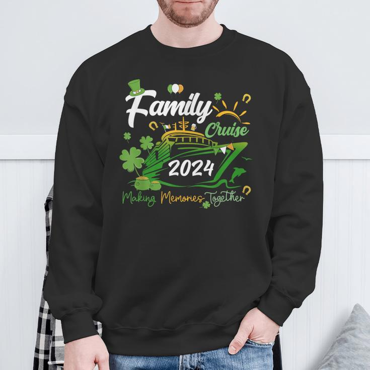 St Patrick's Day Cruise 2024 Ship Family Matching Costume Sweatshirt Gifts for Old Men