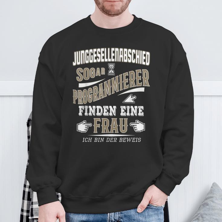 Stag Party Programmer I It Sweatshirt Geschenke für alte Männer