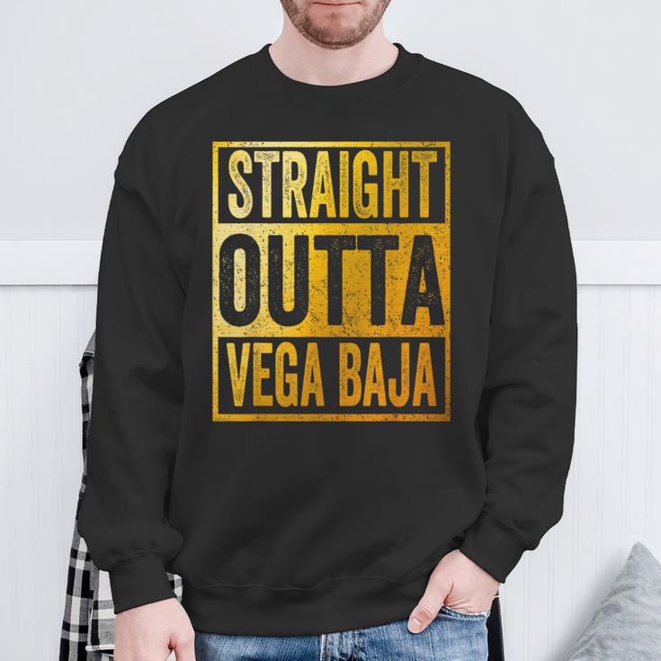 Straight Outta Vega Baja Puerto Rico Sweatshirt Gifts for Old Men