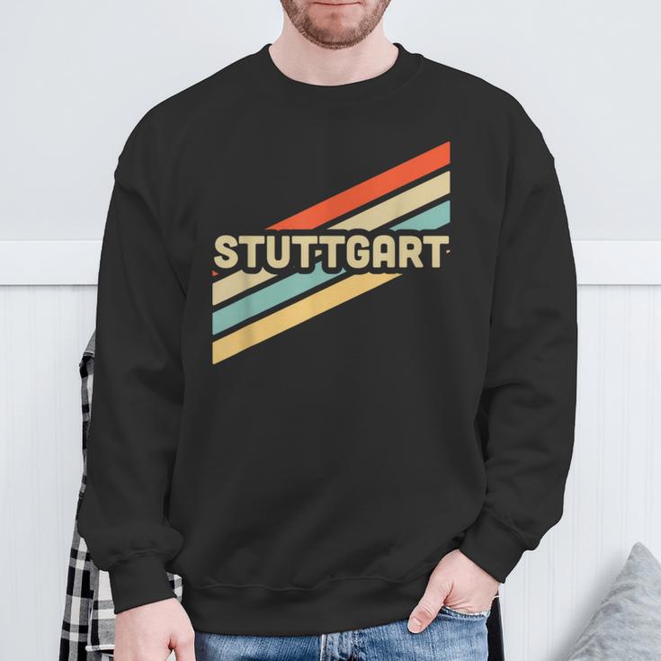 Stuttgart Vintage Retro S Sweatshirt Geschenke für alte Männer