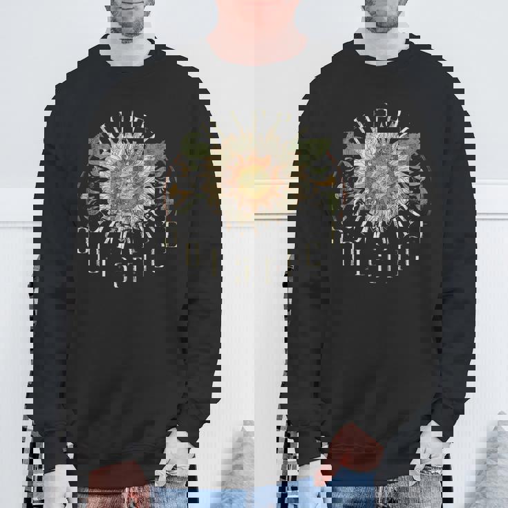 Sunny Summer Solstice Sweatshirt Gifts for Old Men