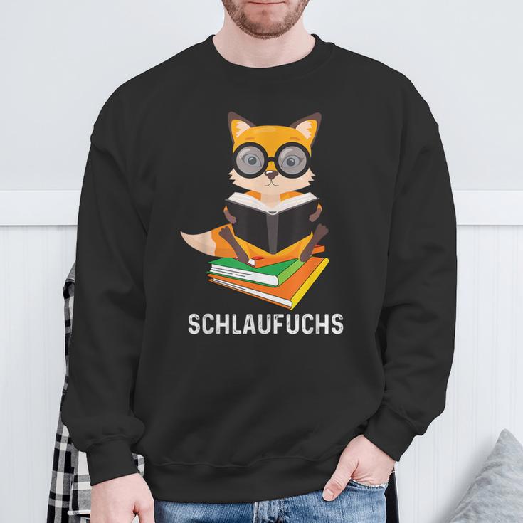 Tabuchs Klugscheisser Besserwisser Fox Slogan Sweatshirt Geschenke für alte Männer