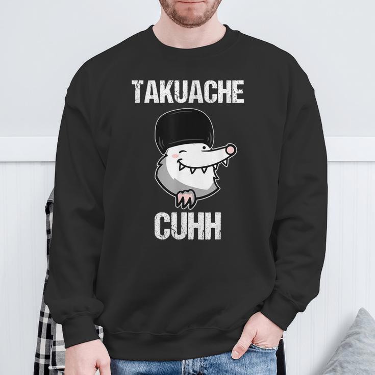 Takuache Cuhh Mexican Meme Sweatshirt Gifts for Old Men