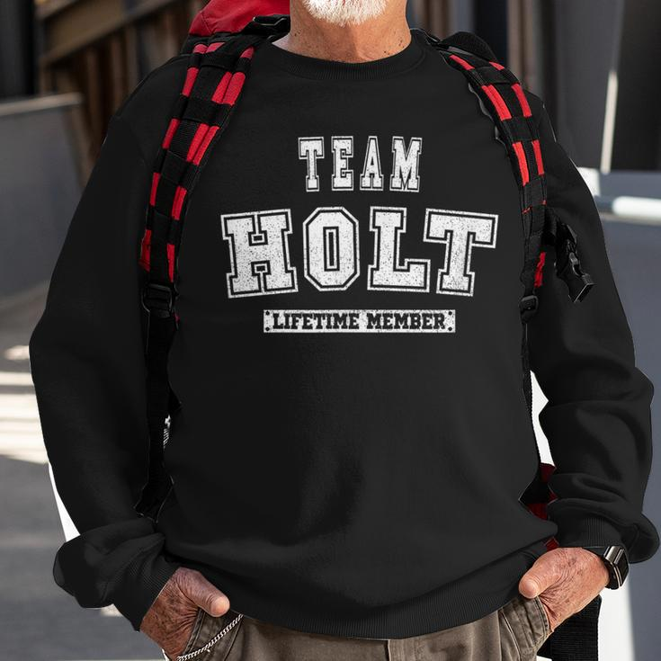 Team Holt Lifetime Member Family Last Name Sweatshirt Gifts for Old Men