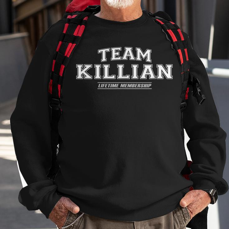 Team Killian Proud Family Surname Last Name Sweatshirt Gifts for Old Men