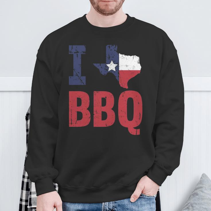 Texas Bbq Barbecue Sweatshirt Gifts for Old Men