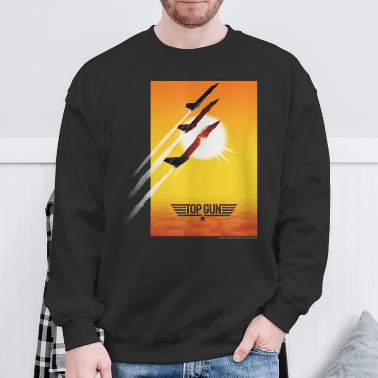 Top-Gun Poster Sweatshirt Geschenke für alte Männer