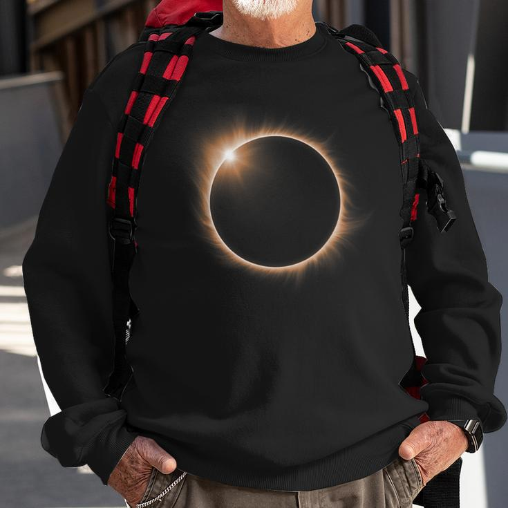 Total Solar Eclipse 2024 4-8-24 April 8 2024 United States Sweatshirt Gifts for Old Men