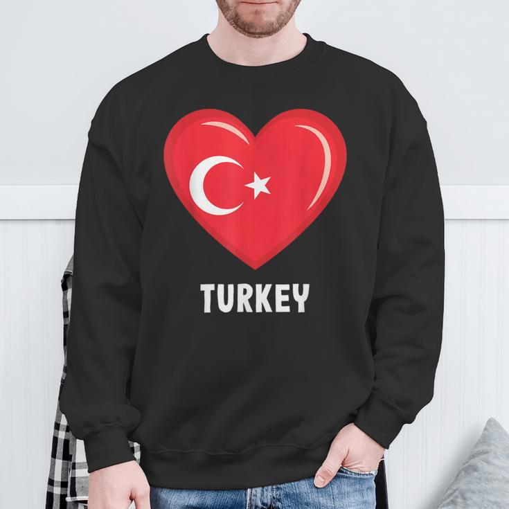 Turkey Flag Jersey Sweatshirt Geschenke für alte Männer