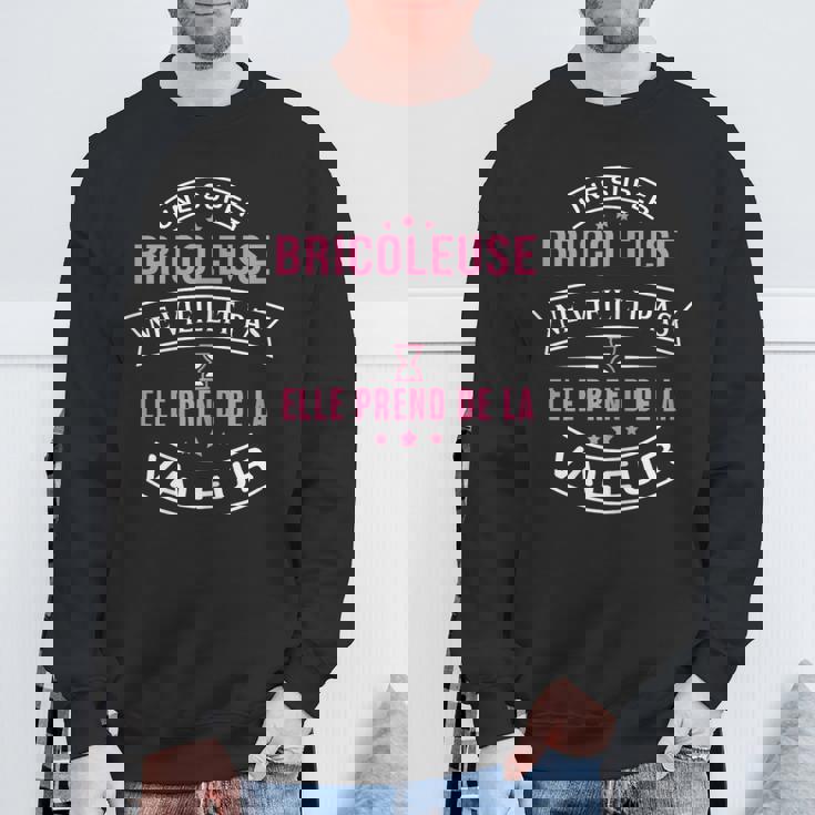 Une Super Bricoleuse Neieillit Pas Cadeau Bricoleuse Sweater e Cadeaux pour les vieillards