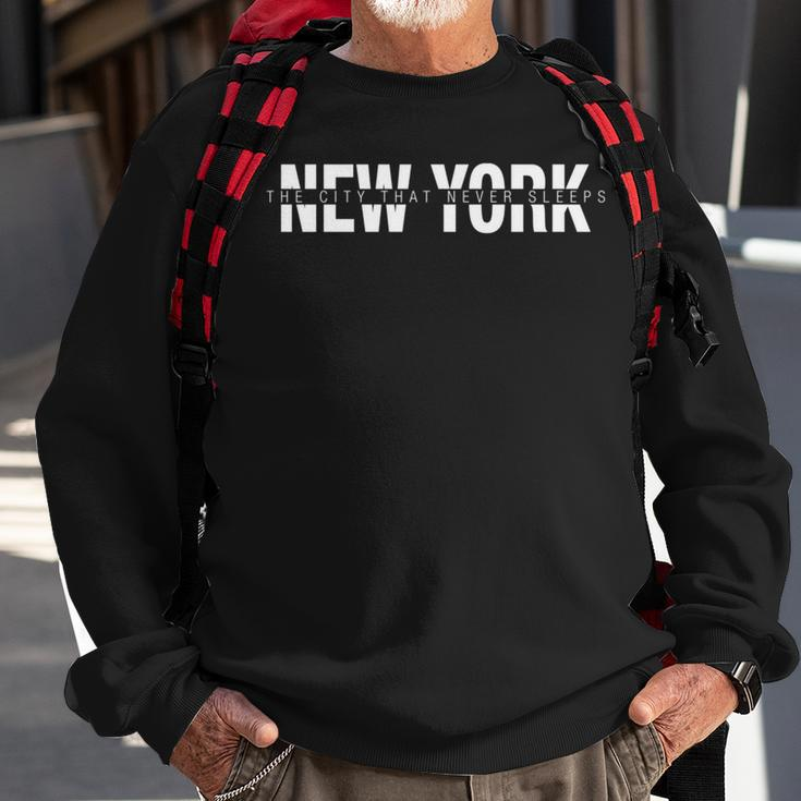 Urban New York Nyc Fashion Cool New York City Sweatshirt Gifts for Old Men