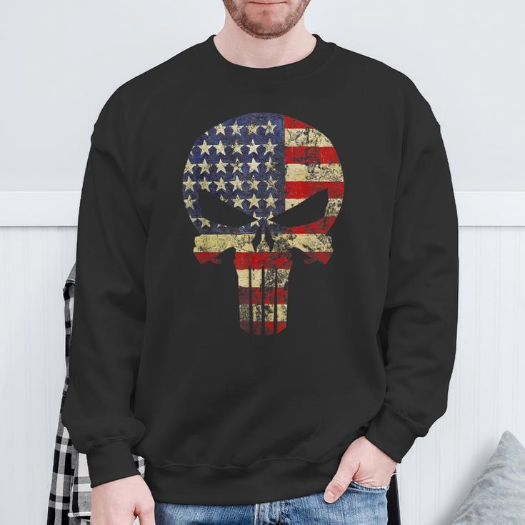 Us Navy Seals Seals Team Merica Flag Sweatshirt Gifts for Old Men