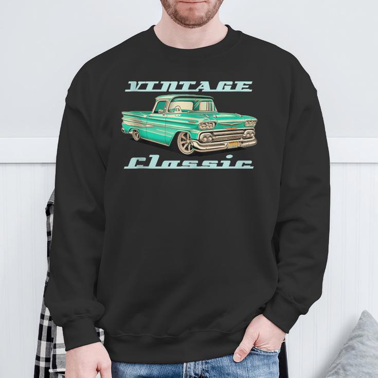 Usa Classic Trucks 1960 C10 Sure Looks Good Pickup Sweatshirt Gifts for Old Men