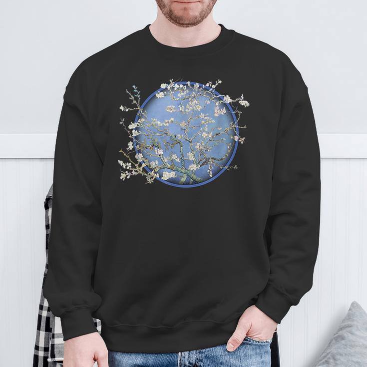 Van Gogh Almond Blossom Sweatshirt Gifts for Old Men