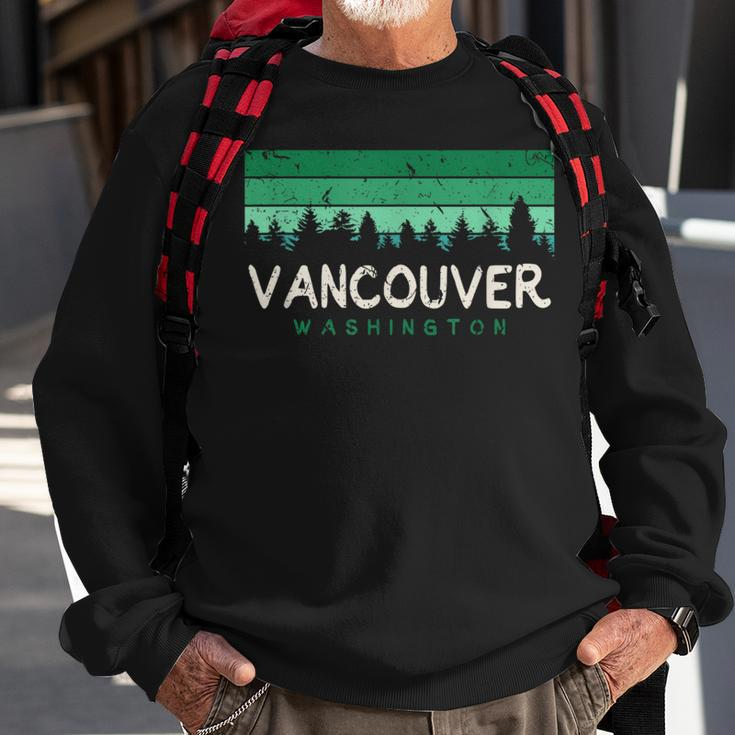 Vancouver WashingtonVintage Wa Souvenirs Sweatshirt Gifts for Old Men
