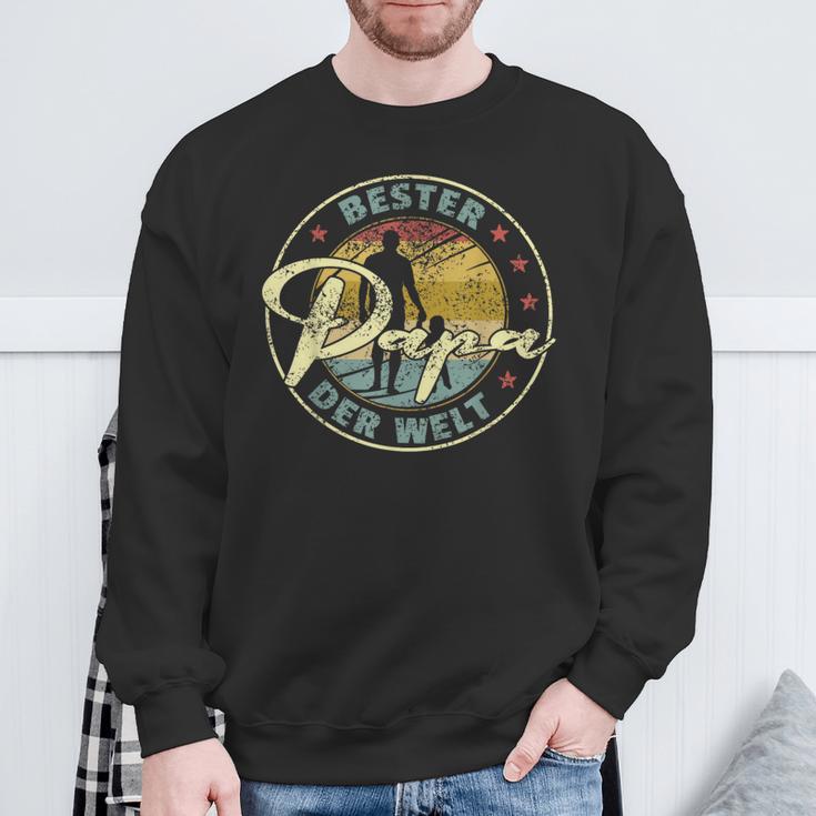 Vatertag Bester Papa Der Welt Sweatshirt Geschenke für alte Männer