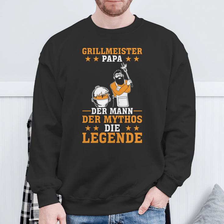 Vatertag Grillen Bbq Grillmeister Papa Barbecue Sweatshirt Geschenke für alte Männer