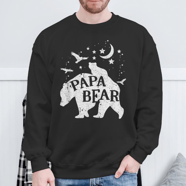 Vatertag Papa Bär Herren Papa Bär Sweatshirt Geschenke für alte Männer