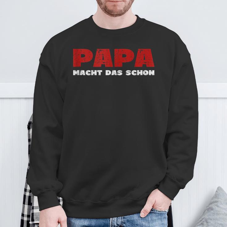 Vatertagatertags Geschenk Papa Opa Lustig Für Herren Sweatshirt Geschenke für alte Männer