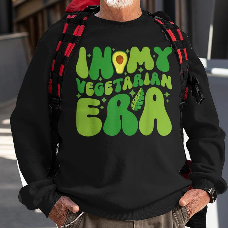 In My Vegetarian Era With Avocado Vegan Fruits Lover Sweatshirt Gifts for Old Men