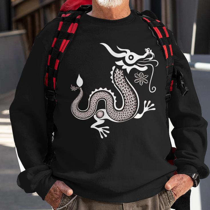 Vietnamese New Year Tet 2024 Dragon Sweatshirt Gifts for Old Men