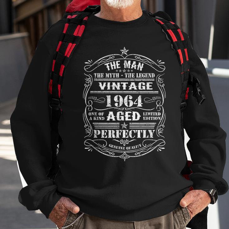 Vintage 1964 Birthday For The Man Myth Legends Sweatshirt Gifts for Old Men