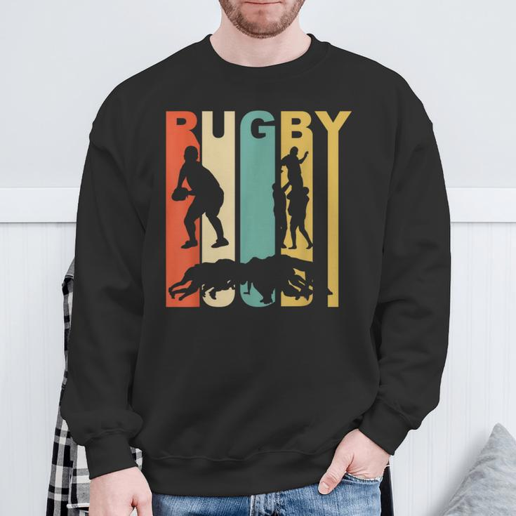 Vintage 1970'S Style Rugby Sweatshirt Gifts for Old Men