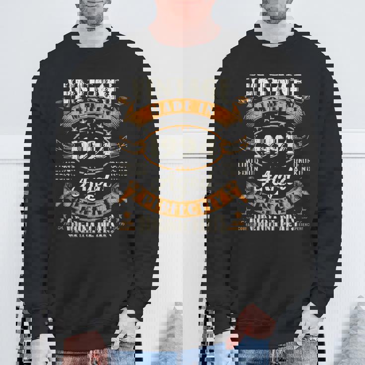 Vintage 30Th Birthday Decorations 1994 30 Birthday Sweatshirt Gifts for Old Men