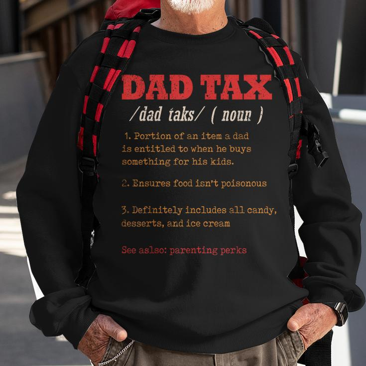 Vintage Dad Tax Definition Father's Day Sweatshirt Gifts for Old Men
