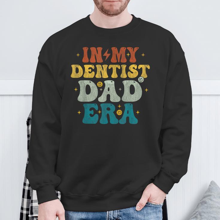 Vintage In My Dentist Dad Era Fathers Day Sweatshirt Gifts for Old Men