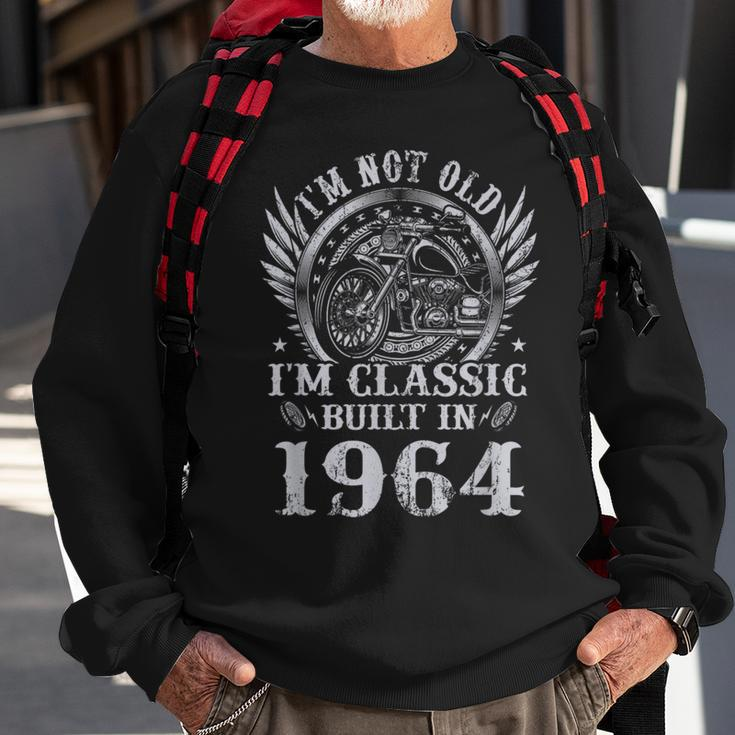 Vintage Motorcycle 1964 Birthday 60Th Biker 60 Years Old Sweatshirt Gifts for Old Men