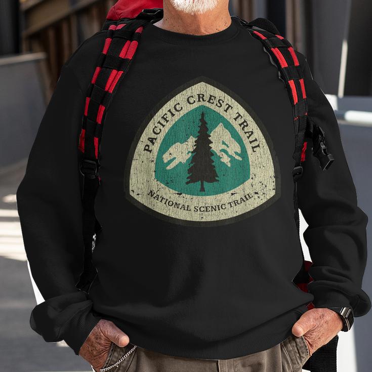 Vintage Pacific Crest National Trail 1968 Lover Hiking Sweatshirt Gifts for Old Men