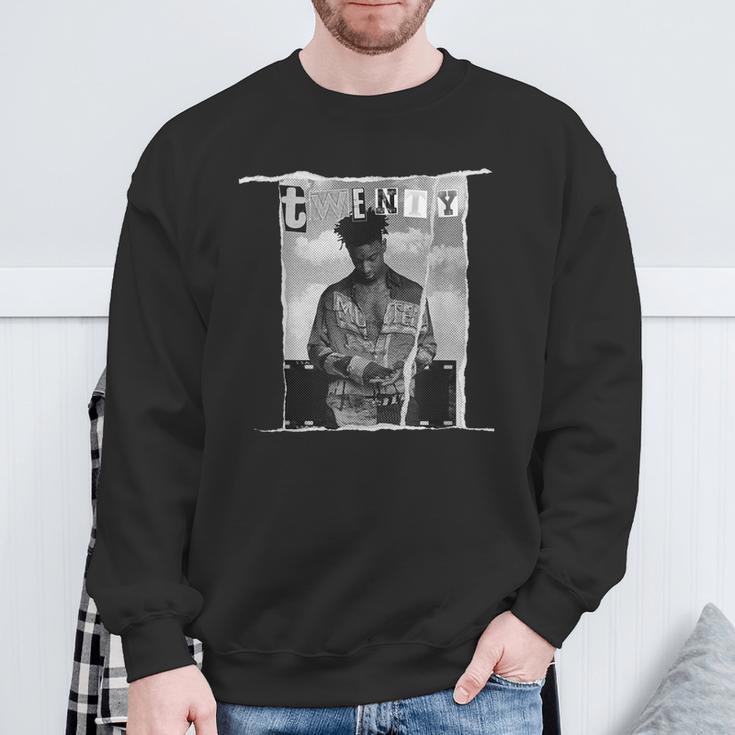 Vintage Rapper Music Retro Hip-Hop Rap Sweatshirt Geschenke für alte Männer