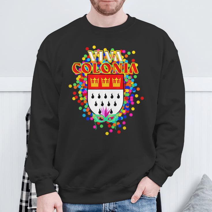 Viva Colonia Carnival Fun City Cologne Sweatshirt Geschenke für alte Männer