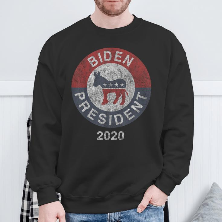Vote Joe Biden 2020 For President Vintage Sweatshirt Gifts for Old Men