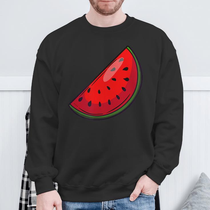 Watermelon Fruit Melon Sweatshirt Geschenke für alte Männer