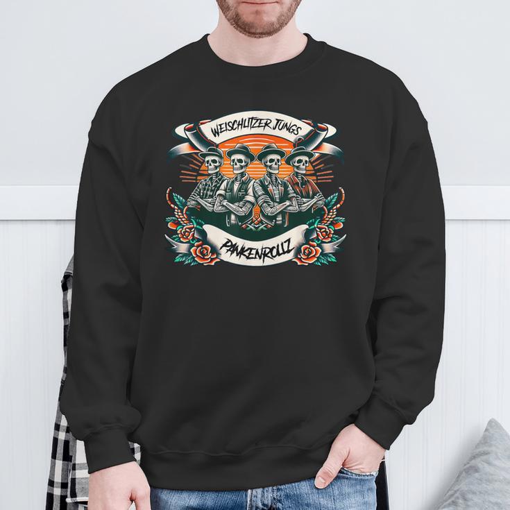 Weischlitzer Jungs Logo 2 Sweatshirt Geschenke für alte Männer