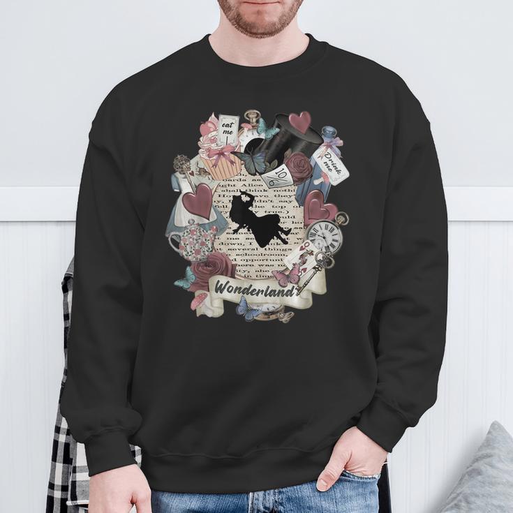 Wonderland Elements Party Alice In Wonderland Sweatshirt Geschenke für alte Männer