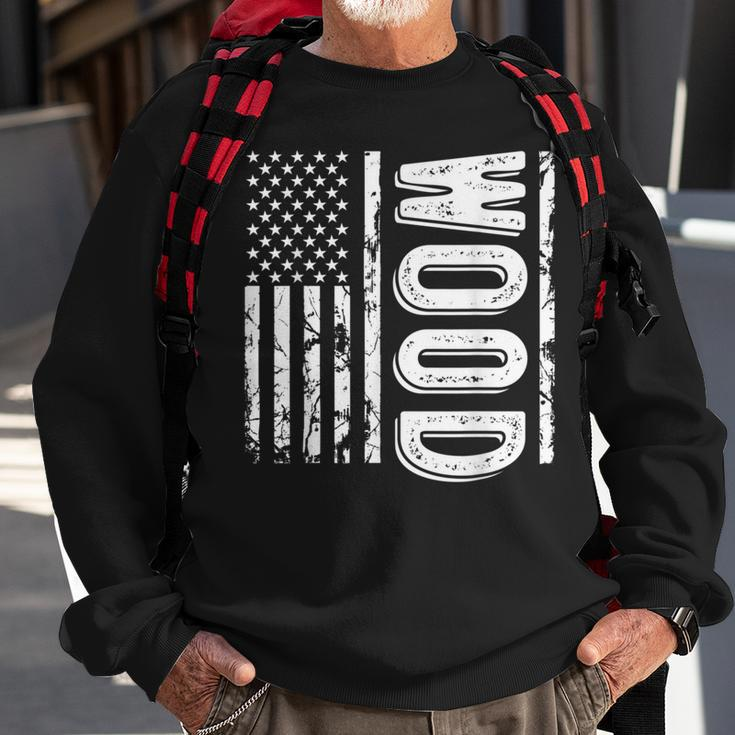 Wood Last Name Surname Team Wood Family Sweatshirt Gifts for Old Men