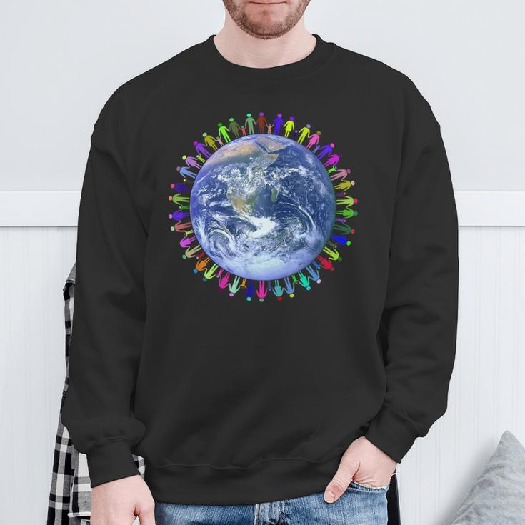 The World Is Colorful Wirsindmehr Sweatshirt Geschenke für alte Männer
