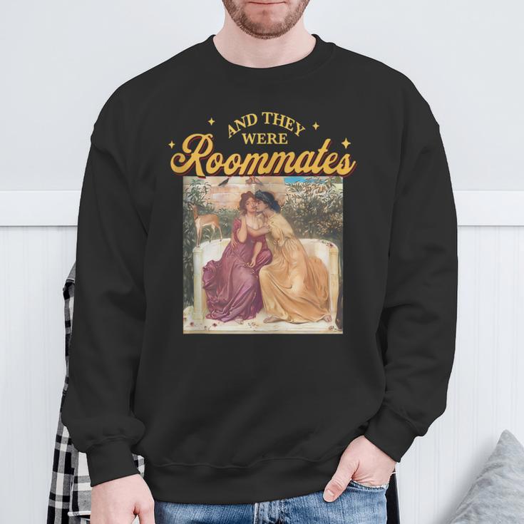 And They Were Roommates Trans Gay Lesbian Pride Month Lgbtq Sweatshirt Gifts for Old Men