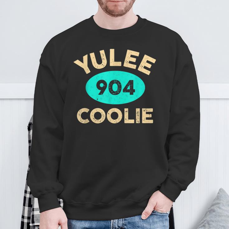 Yulee Coolie 904 Fernandina Beach Suburbs Amelia Island Arts Sweatshirt Gifts for Old Men