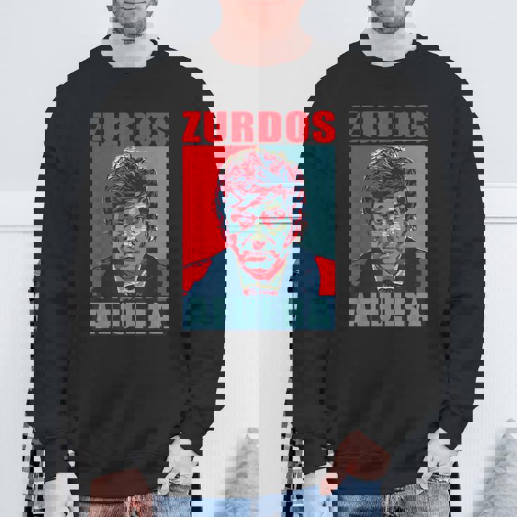 Zurdos Afuera Javier Milei Presidente 2023 Sweatshirt Gifts for Old Men