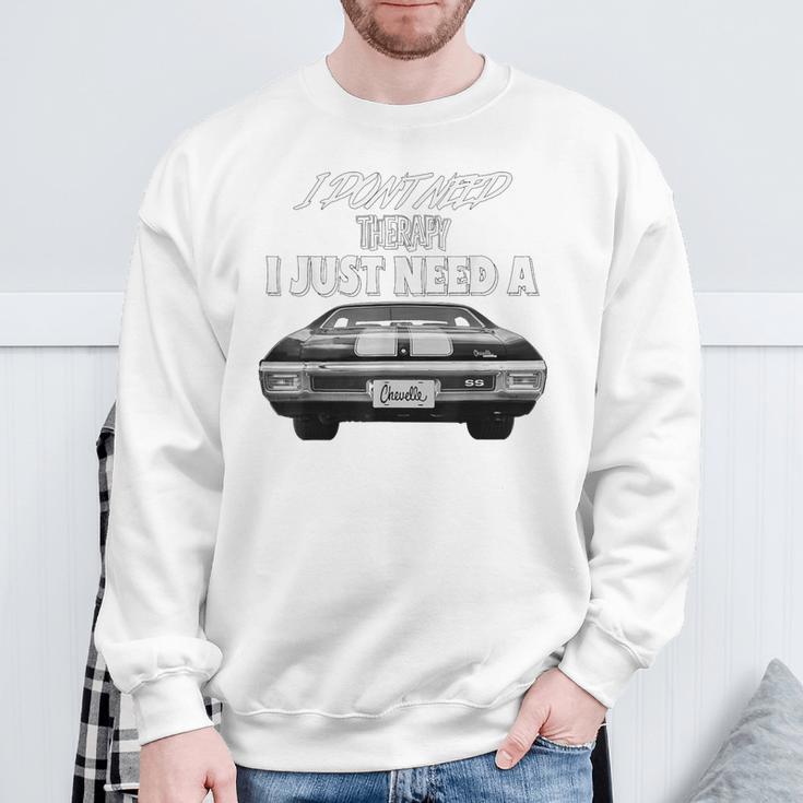 1970 64 65 66 67 68 69 71 72 Chevelle Chevys Ss Muscle Car Sweatshirt Gifts for Old Men